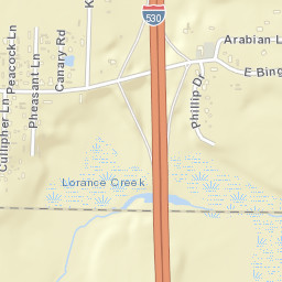 Bingham Arkansas Street Map