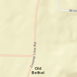 Old Bethel Alabama Street Map