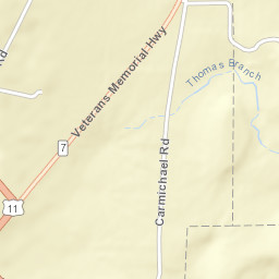 Hammondville Alabama Street Map