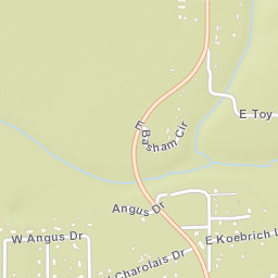 Reddells Ranch Acres Arizona Street Map