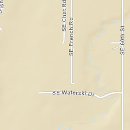 3416-3576 Southeast 60th Street, Lawton Street Map