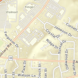 1116-1124 Military Rd Benton AR Street Map