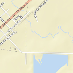 Ulm Arkansas Street Map
