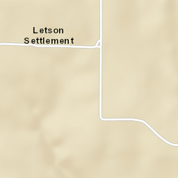 Letson Settlement Alabama Street Map