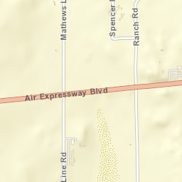 Mojave Heights California Street Map