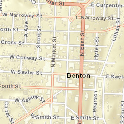 436-526 Ashley Benton AR 72015 Street Map