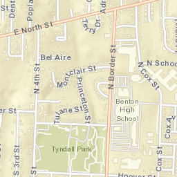 791-873 Hoover St Benton AR 72015 Street Map