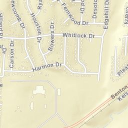 510 Bowers Dr Benton AR 72015 Street Map
