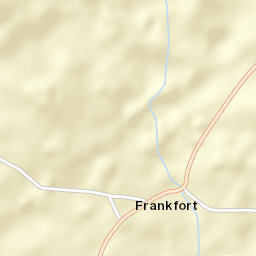 Frankfort Alabama Street Map