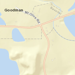 Goodman Arkansas Street Map