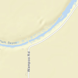 Wampoo Arkansas Street Map