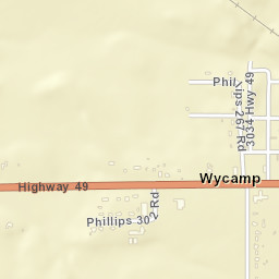 Wycamp Arkansas Street Map