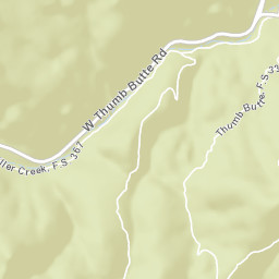 3312 Thumb Butte Rd Prescott AZ Street Map