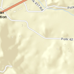 Potter Junction Arkansas Street Map
