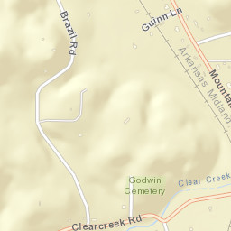 Hawes Arkansas Street Map