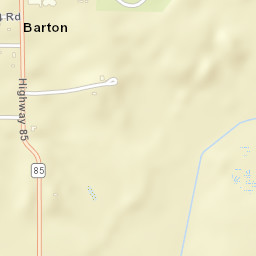 Barton Arkansas Street Map