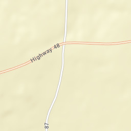 Saints Crossroads Alabama Street Map