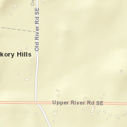 Crowtown Alabama Street Map