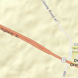 Duncan Crossroads Alabama Street Map