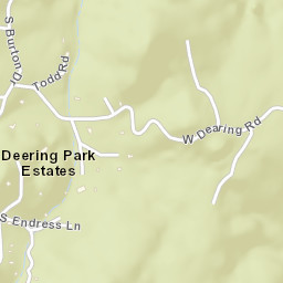 Deering Park Estates Arizona Street Map