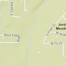 Jordan Meadows Arizona Street Map