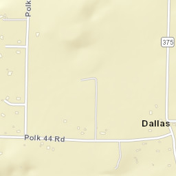 Dallas Arkansas Street Map