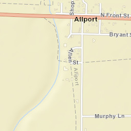 Allport Arkansas Street Map