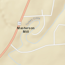 Masterson Mill Alabama Street Map