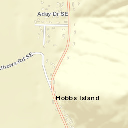 Hobbs Island Alabama Street Map