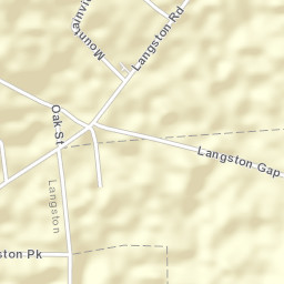 Langston Alabama Street Map