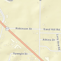 Priceville Alabama Street Map