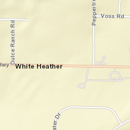 White Heather California Street Map
