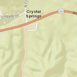 10101-10217 US-270 Royal AR Street Map