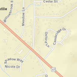 Six Way Alabama Street Map