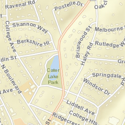 301-499 Kingsley Road Anderson SC Street Map