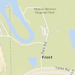 Frost California Street Map