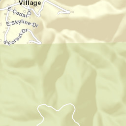 Oak Knoll Village Arizona Street Map