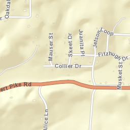 100 Julep Street, Hot Springs National Park Street Map