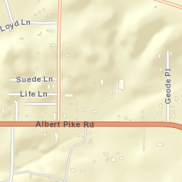 1076 Fleetwood Dr Hot Springs National Park AR Street Map