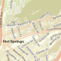 510 Central Ave, Hot Springs, AR 71901, USA Street Map