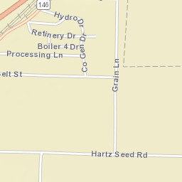 North Stuttgart Arkansas Street Map