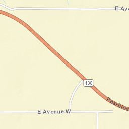 Llano California Street Map