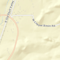 Skull Valley Arizona Street Map