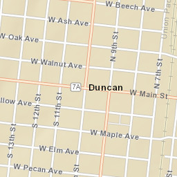 916-998 W Main St, Duncan, OK 73533 Street Map