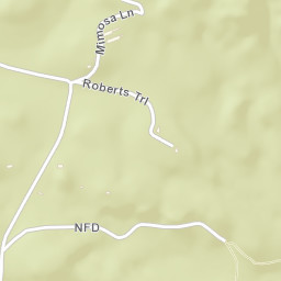 Mimosa Arkansas Street Map