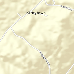 Kirbytown Alabama Street Map