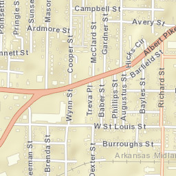 301 Freeman Street, Hot Springs, AR 71913 Street Map