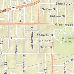 861 W St Louis St Hot Springs AR Street Map