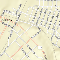 W Bankhead St, New Albany, MS 38652 Street Map