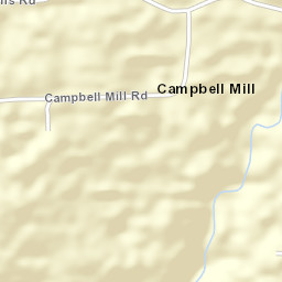 Campbell Mill Alabama Street Map